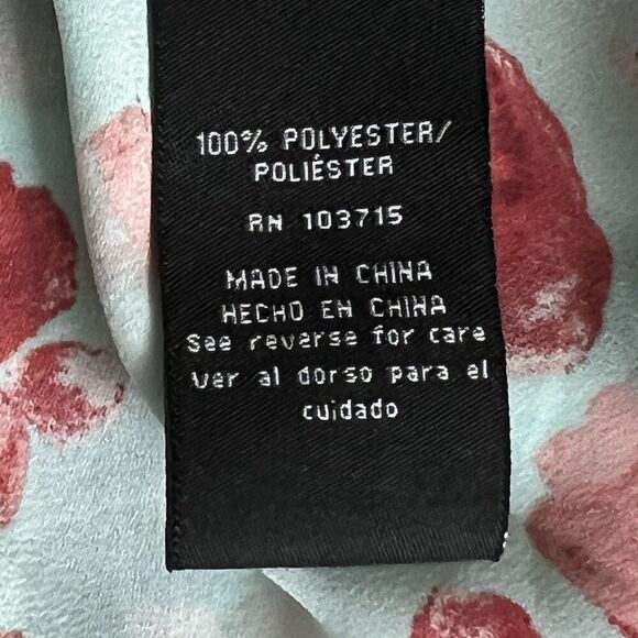 Zac & Rachel Top Womens Sz Large Petite Chiffon Tiered Flowy Tank Fairy - Picture 2 of 9